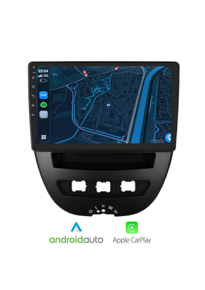 Toyota Aygo - Peugeot 107 - Citroën C1 - 2005-2014 | CarPlay & Android auto 64GB