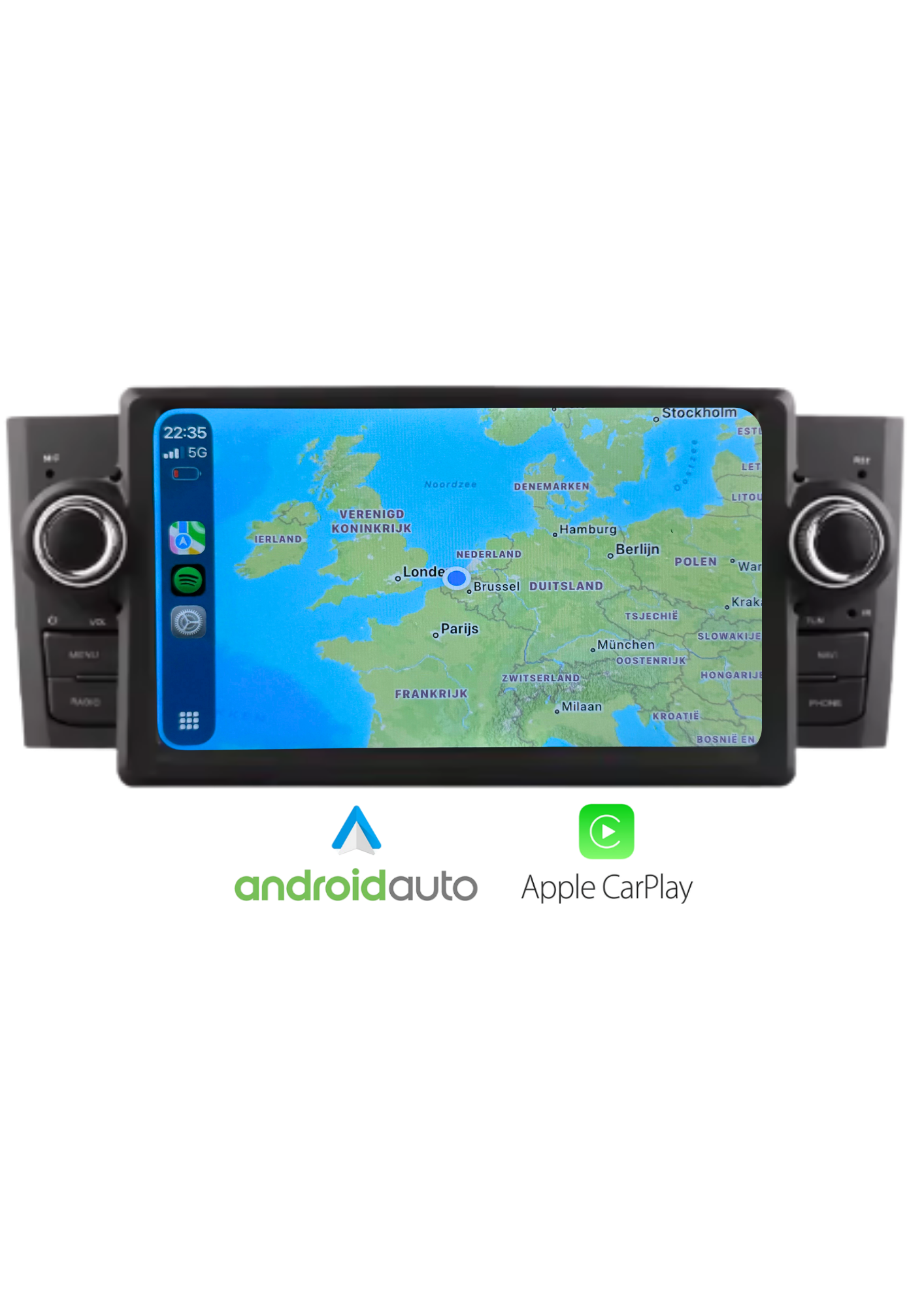 Fiat Punto | CarPlay & Android Auto | 2006-2015 | 64 GB