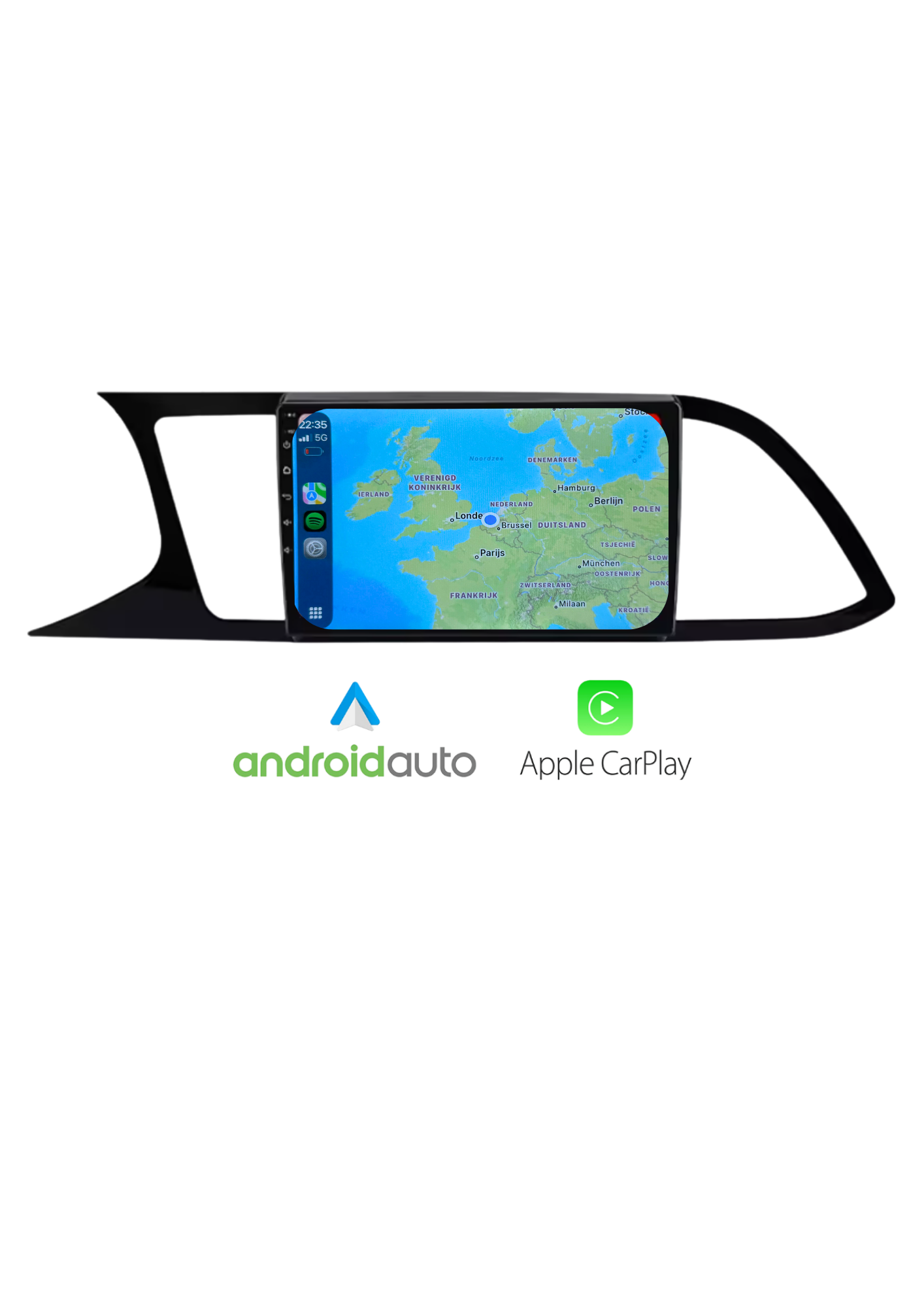 Volkswagen Bildschirm | Carplay und Android Auto kabellos | 2G-64 GB
