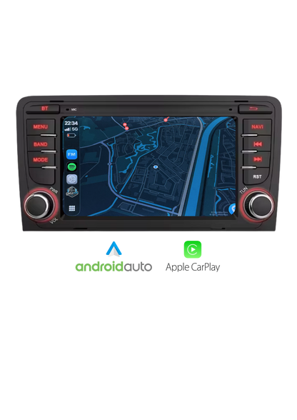 Volkswagen Bildschirm | Carplay und Android Auto kabellos | 2G-64 GB