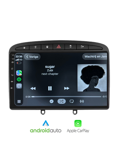 Peugeot 308 | CarPlay & Android Auto | 2007-2015 | 64 GB