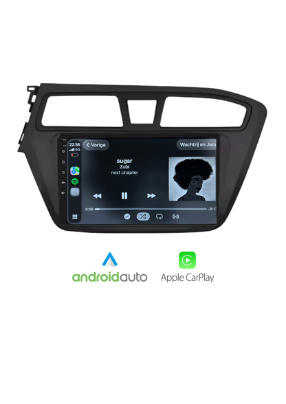 Fiat 500 Bildschirm 9 ZOLL | Kabelloses Carplay und Android Auto | 2G-64GB