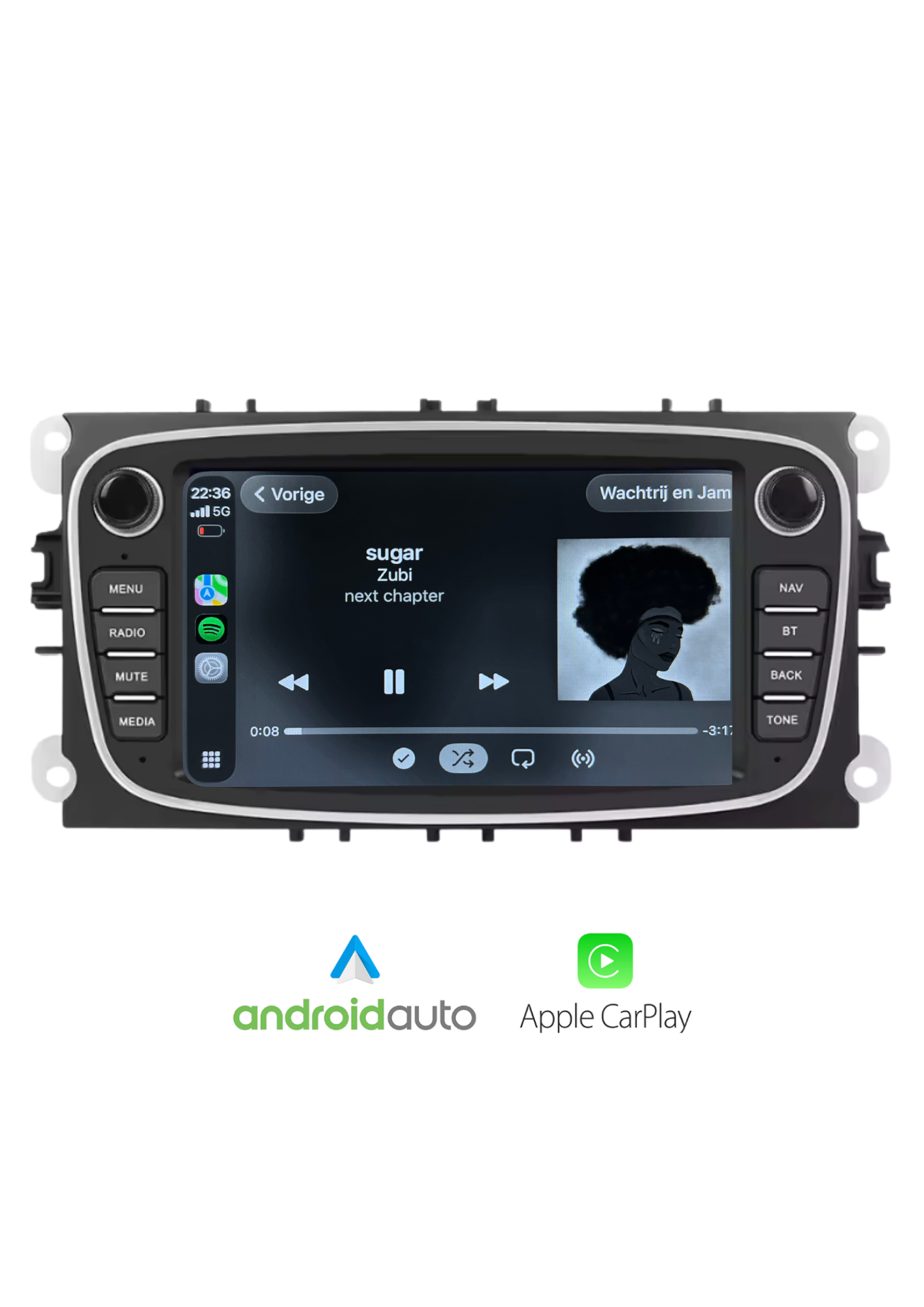 Ford Focus / Mondeo / S MAX / Galaxy / Transit / Kuga | CarPlay & Android Auto | 64GB