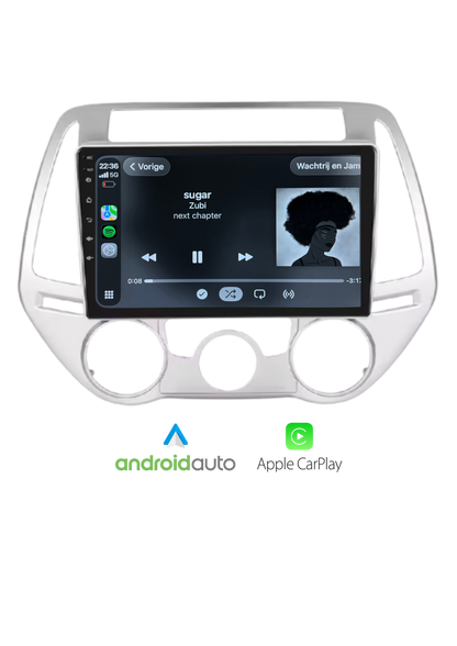 Fiat 500 Bildschirm 9 ZOLL | Kabelloses Carplay und Android Auto | 2G-64GB