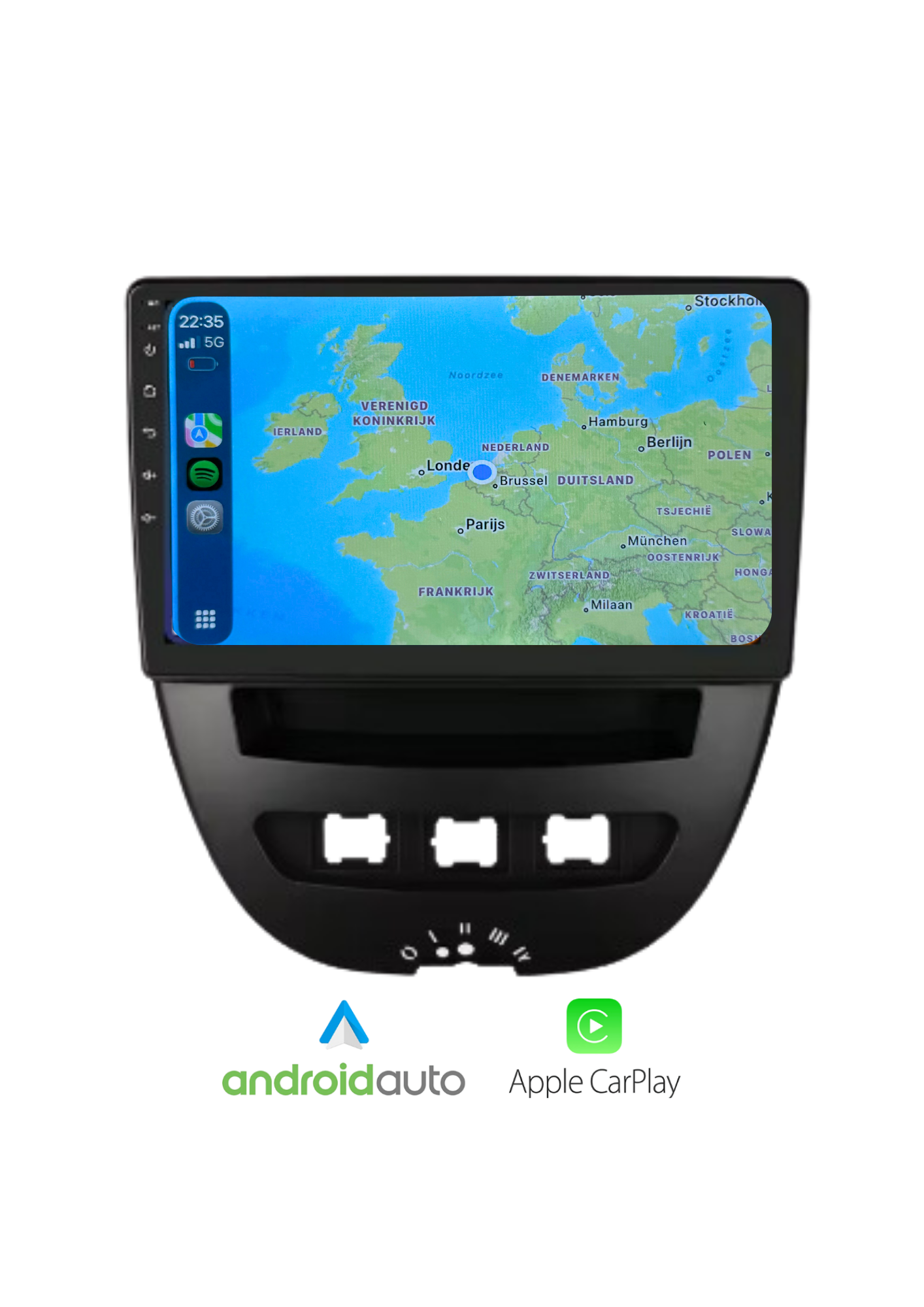 Toyota Aygo - Peugeot 107 - Citroën C1 - 2005-2014 | CarPlay & Android auto 64GB