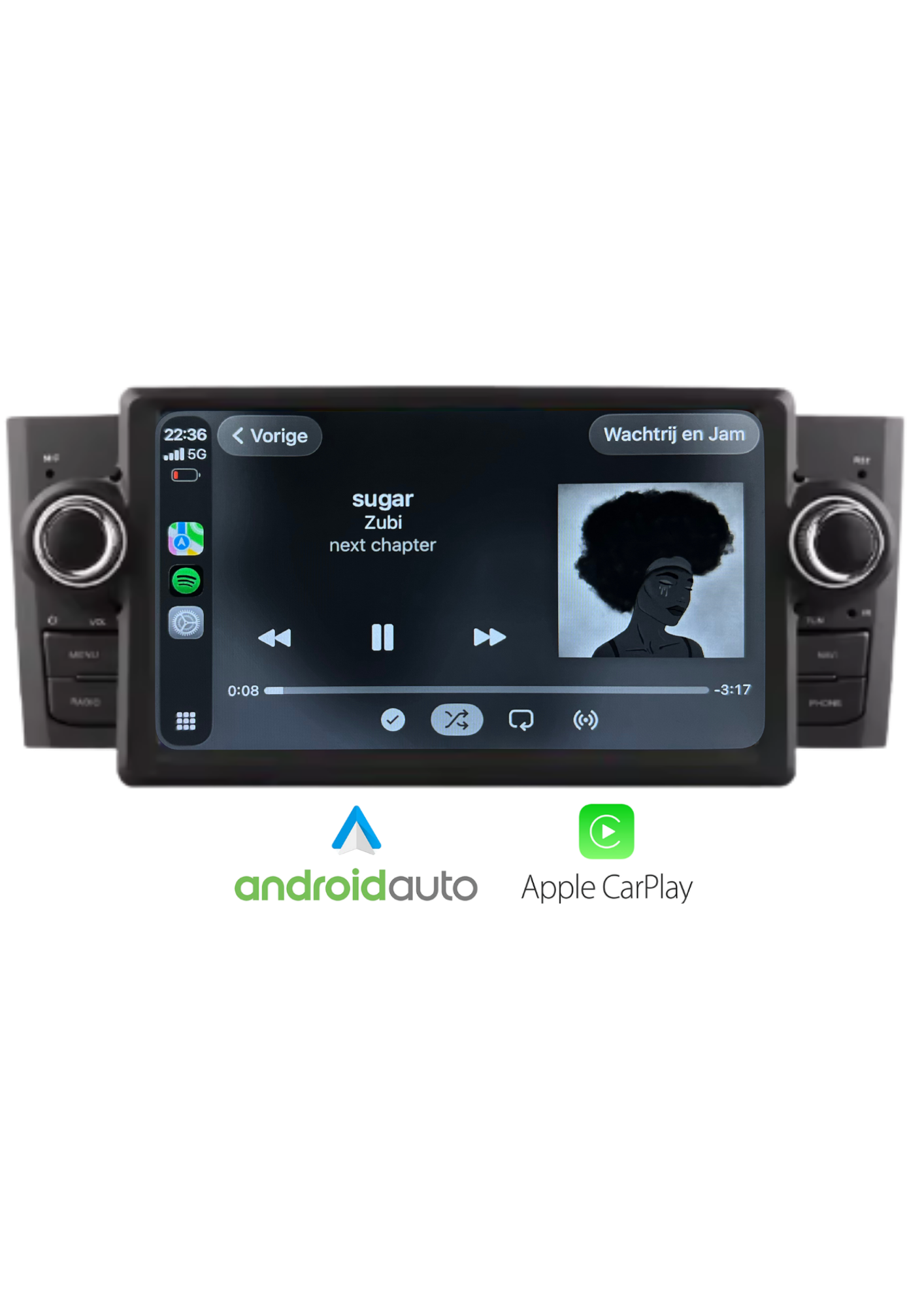 Fiat Punto | CarPlay & Android Auto | 2006-2015 | 64 GB