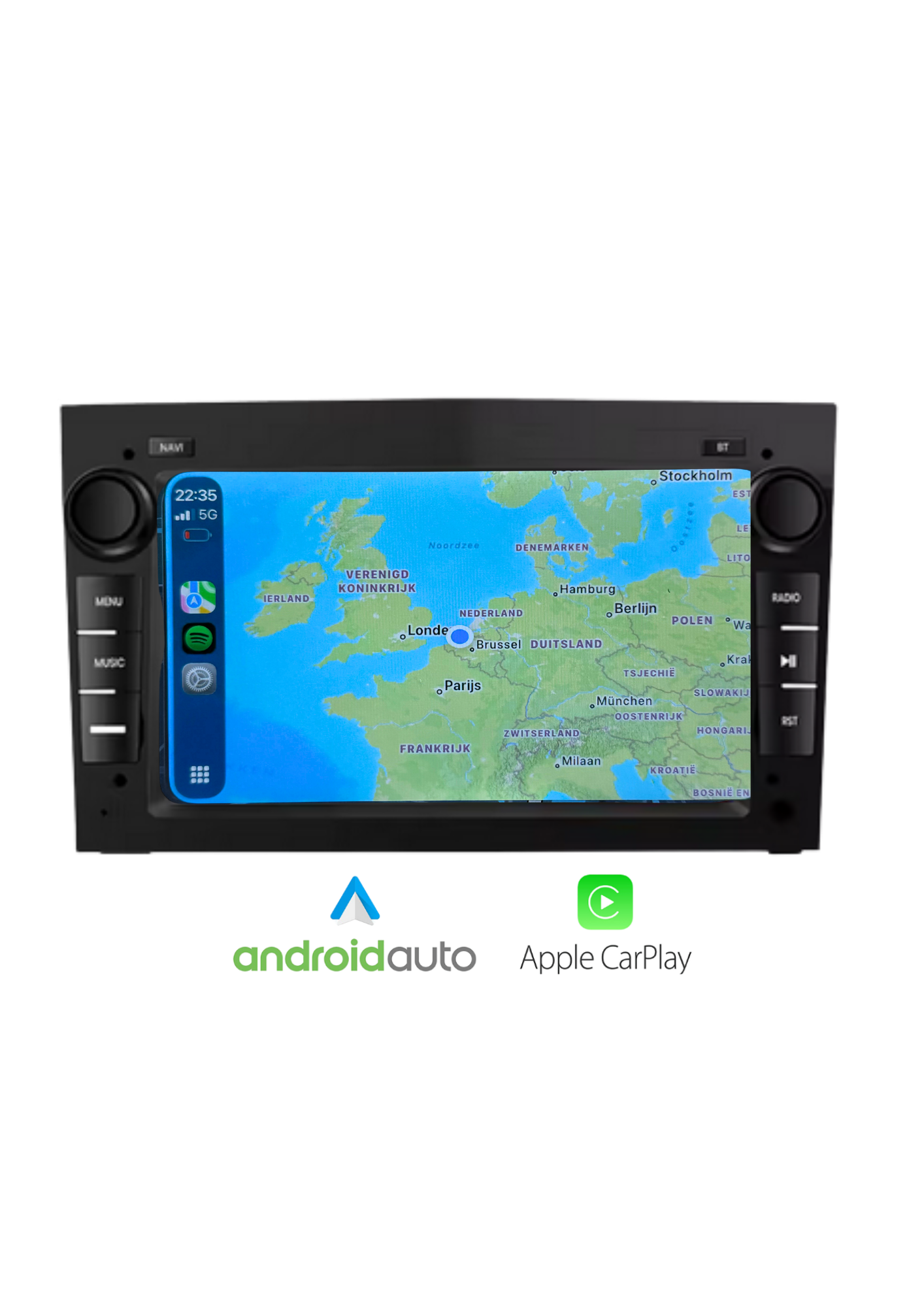 Seat Bildschirm | Kabelloses CarPlay & Android Auto | 64 GB
