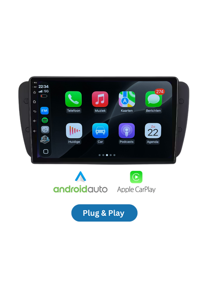 Seat Ibiza 9 Inch - CarPlay & Android auto - 64GB