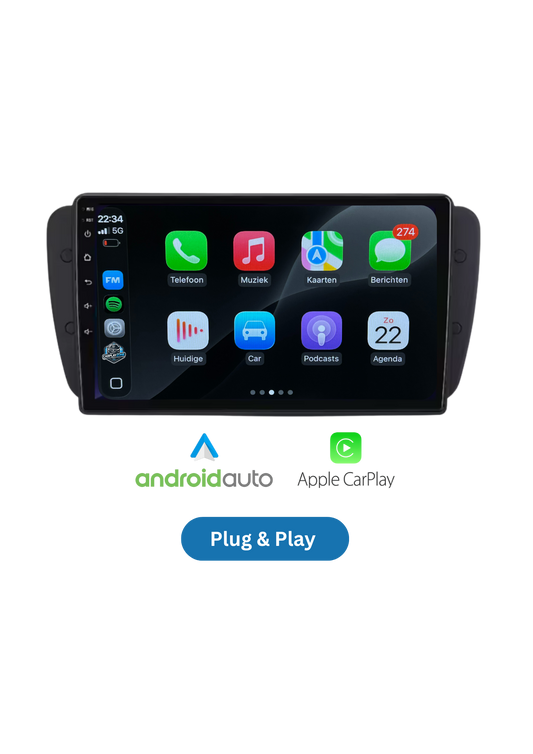Seat Ibiza 9 Inch - CarPlay & Android auto - 64GB