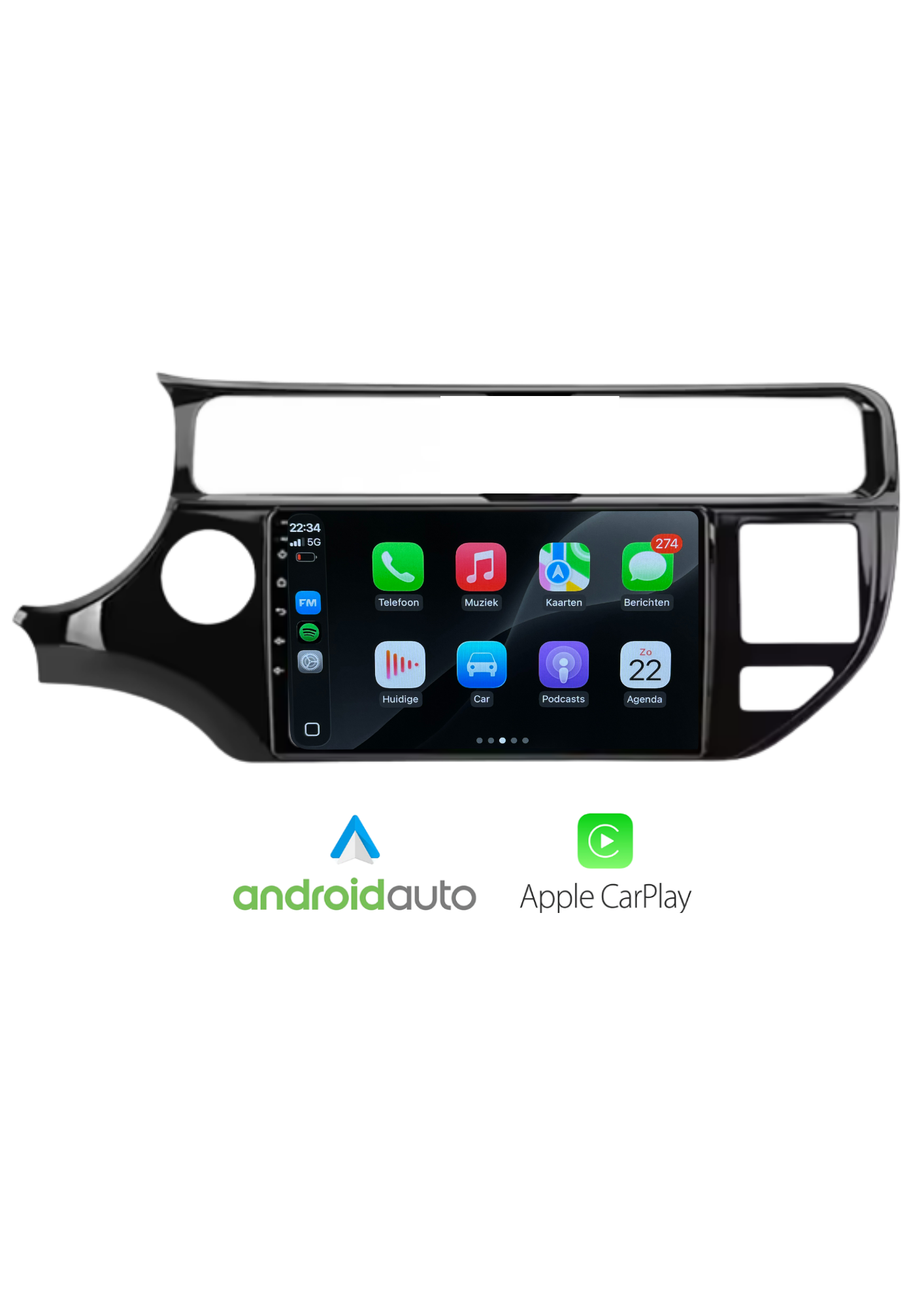 KIA Picanto | CarPlay &amp; Android Auto | 2011–2016 | 64 GB