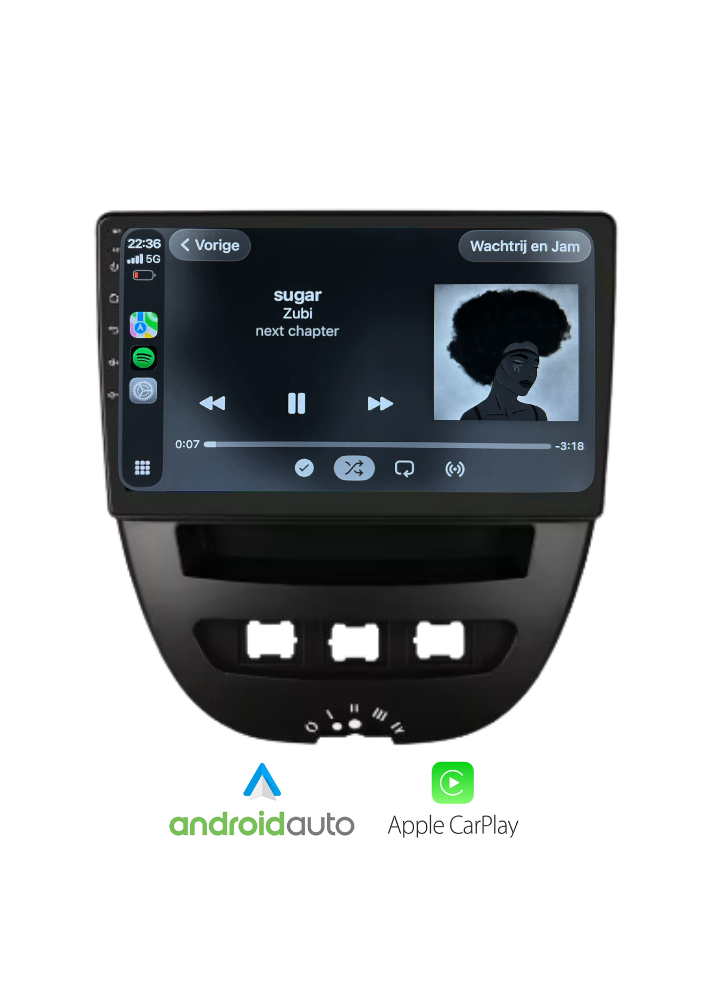 Toyota Aygo - Peugeot 107 - Citroën C1 - 2005-2014 | CarPlay & Android auto 64GB