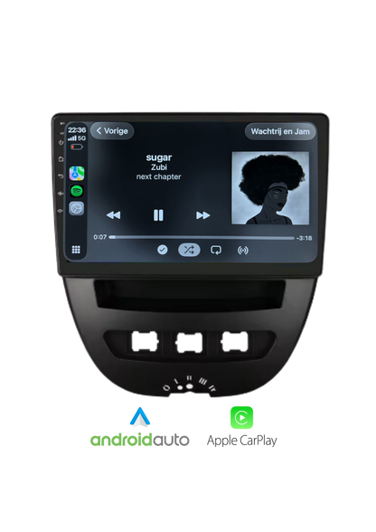 Toyota Aygo - Peugeot 107 - Citroën C1 - 2005-2014 | CarPlay & Android auto 64GB