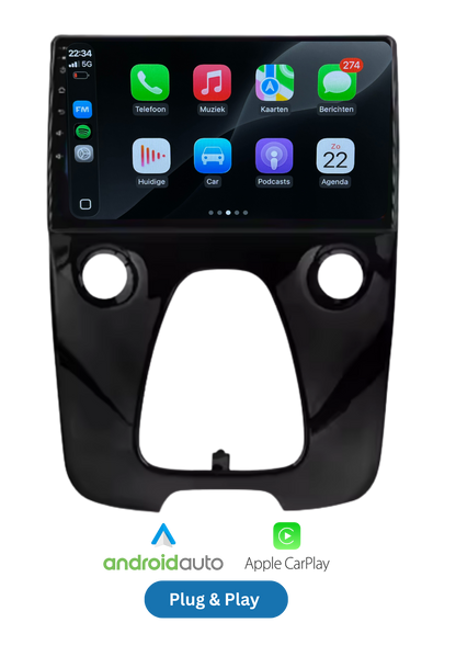 Toyota Aygo - Peugeot 108 - Citroën C1 - 2014-2020 | CarPlay & Android auto | 64GB