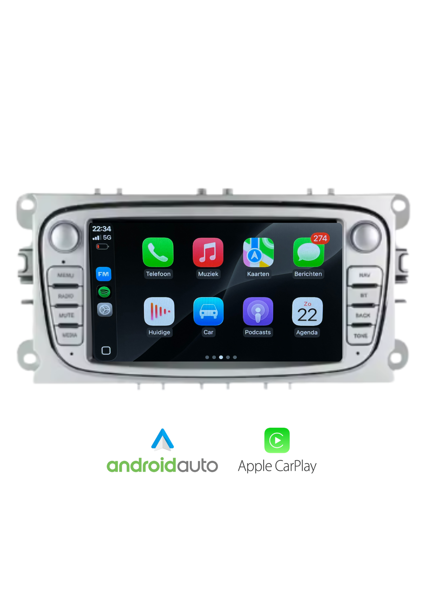 Ford Focus / Mondeo / S MAX / Galaxy / Transit / Kuga | CarPlay & Android Auto | 64GB
