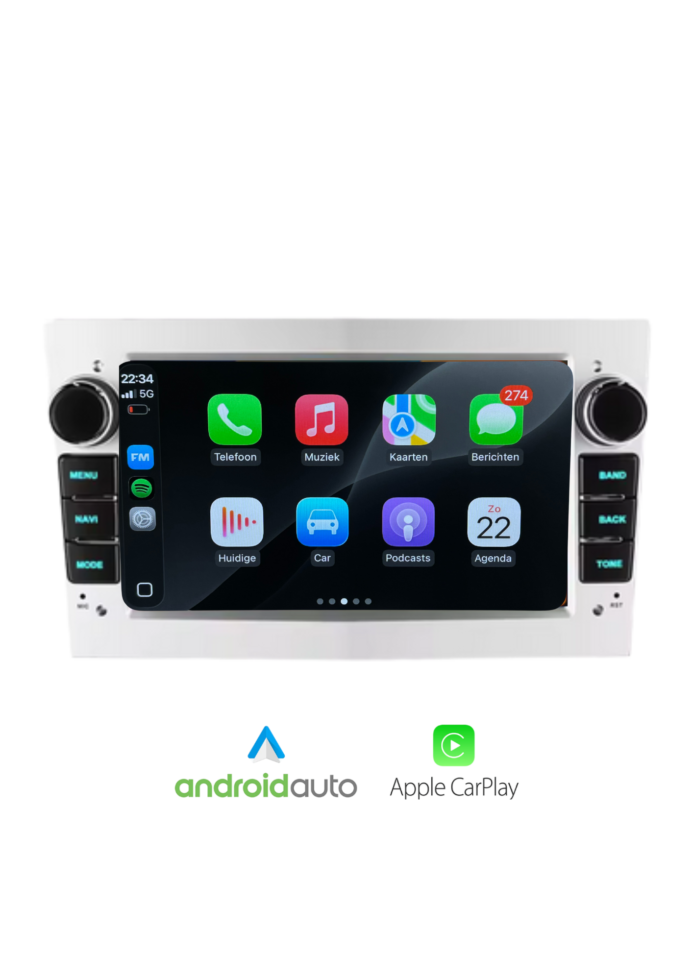 Seat Bildschirm | Kabelloses CarPlay & Android Auto | 64 GB