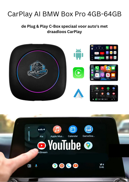CarPlayZone® Wireless-Box PRO PLUS