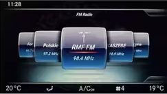 Volkswagen-Bildschirm (neuer Look) | Carplay und Android Auto kabellos | 64 GB