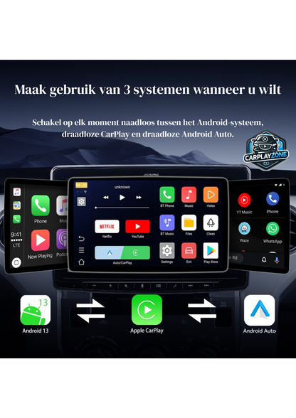 CarPlayZone® C-Box Plus Ai Box (4 GB – 64 GB)